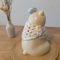 しろくま貯金箱"小物"　ハンドメイド