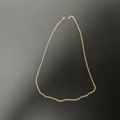 pink gold chain necklace