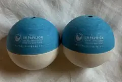 国連パビリオン　おもちゃ×2