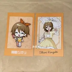 真田まこと展 神崎シオリ 霧雨が降る森 10周年 チェキ フォト風カード シオリ