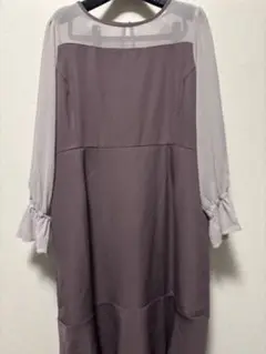 【即購入可 】⠀ルオシー louoisy くすみピンク 長袖ワンピース