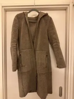 ZARA フェイクスエード コート
