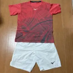 【セット販売】ミズノ テニスウェア 上下 Lサイズ 半袖＆パンツ