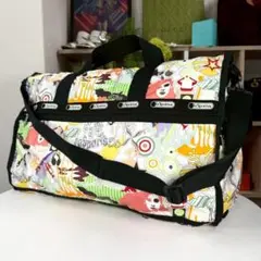 LeSportsac 大容量 ボストンバック 2way 総柄