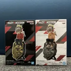 Crazy Raccoon Daruma フィギュアA&Bセット