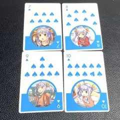 のんのんびより 非売品 トランプ カード 宮内れんげ 4枚セット