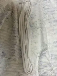 美品 Vincent Shoelace Steve ホワイト 49inch