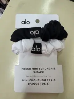 [入手困難] 新品　alo ヘアクリップ　ホワイト alo yogaヘアクリップ未使用アロヨガ新品ヘアアクセ ロン