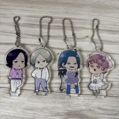 女王蜂　アクリルキーホルダー 4人セット