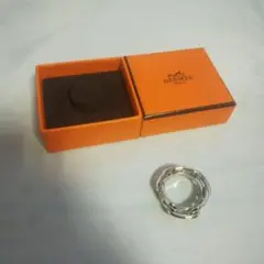 287新品 エルメス HERMES スカーフリング シェーヌダンクル レガット