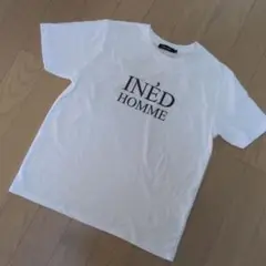 INED HOMME ホワイト Tシャツ メンズ　Mサイズ