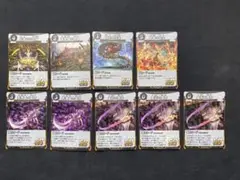 蟲神器　強化&術カード　SR まとめ売り