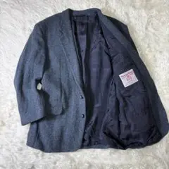 HarrisTweed ハリスツイード　ジャケット　胡桃ボタン　フリーサイズ