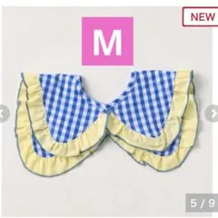 つけ襟moimoiブルー