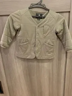 snowpeakスノーピーク キッズフレキシブルインサレーションカーディガン