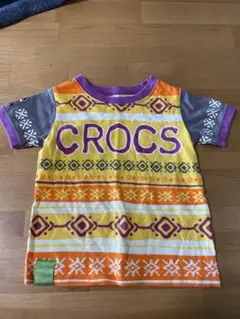 Crocs クロックス　Tシャツ　半袖　トップス　ベビー服　カラフル　80