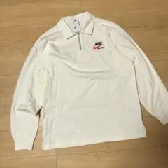 NIKE ポロシャツ 襟付き ラガーシャツ オレンジL