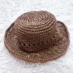 【極美品】LOWRYS FARM ローリーズファーム ペーパーハット キッズ