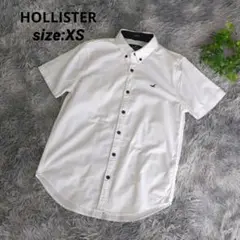 ホリスター HOLLISTER スリムフィット 半袖シャツ 【XS】 ホワイト