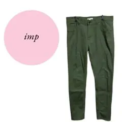 【インプ】imp♡カジュアル♡チノパン♡大きいサイズ♡XL♡オリーブグリーン系