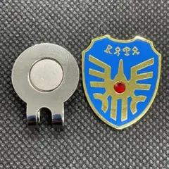 ゴルフマーカー マグネットタイプ ドラゴンクエスト ロトの紋章 盾