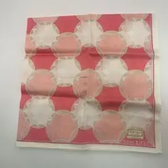 NINA RICCI ハンカチ ピンク系 約56×56cm