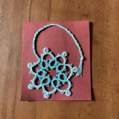 タティングレースのしおり　ハンドメイド