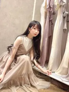 dazzlin レイヤードキャミワンピース　大谷映美里　　みりにゃ　イコラブ