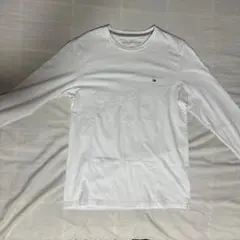トミーヒルフィガー 長袖シャツ 白 S