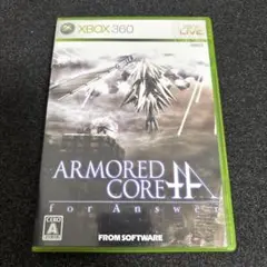 xbox360 アーマードコア FOR ANSWER