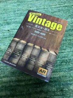 英文法・語法Vintage 2017年