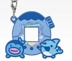 タマゴッチ ストラップ 青 バンダイ