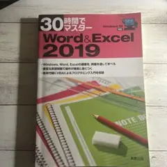 30時間でマスターWord & Excel 2019