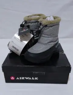 AIRWALK スノーブーツ スパイク付 新品 ※箱ボロ 17～18cm 子供用
