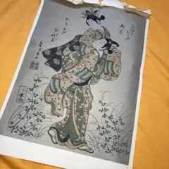 鳥居清廣 版画 古美術 ★