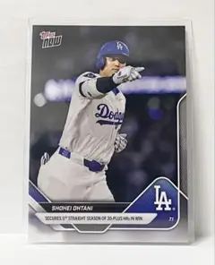 大谷翔平 2025 MLB Topps Now トップス ナウ #370