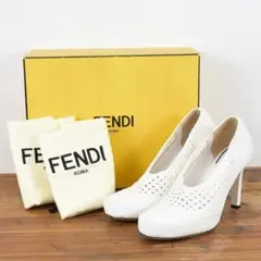 近年購入 高級 FENDI フェンディ FF ズッカ ズッキーノ 柄