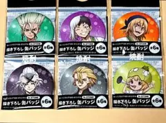 ドクターストーン ローソン100 缶バッジ 全6個 コンプ