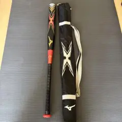 Mizuno X ソフトボールバット バットケース付き