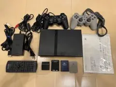 すぐ遊べる!!薄型PS2本体とソフト9本のセット