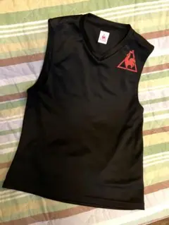 美品　le coq sportifノースリーブシャツ メンズS 送料込