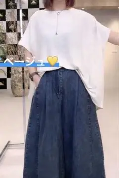 【新品】オーバーサイズ ニット 半袖