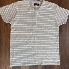 【新品未使用】Polo Ralph Lauren ストライプ Tシャツ L