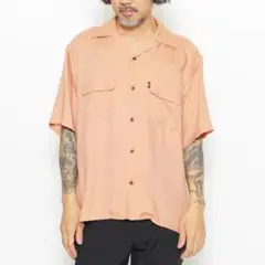 美品 RUDE GALLERY ダブルフラップオープンカラーシャツ