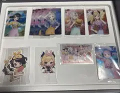ホロライブ　ステッカー、ウエハースカード　　2期生
