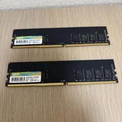 SP 4GB 2個　DDR4 2400MHz CL17 メモリ