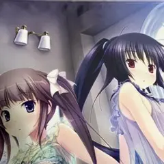 蓮乃咲＆平坂景子 B2タペストリー 「ハピメア」 秋葉原電気外祭り