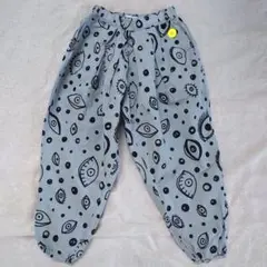 franky grow M(110cm) 4-5y 目玉柄　ロングパンツ