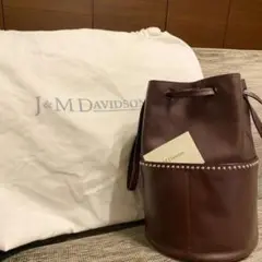 Ju0026M DAVIDSON ミニデイジー スタッズ付 ブラウン