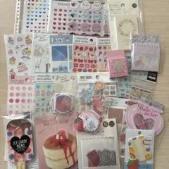 文具まとめ売り⑥ 27点　メモ帳　シール　文房具